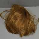 Fashionable Wig for Women 12" High-temperature Realistic Hair for Daily Wear and Cosplay Comfortable Cap Design Versatile Styling Options