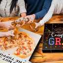 5 x Graduation Pizza Money Box for Cash Gift Money Holder Funny Pizza Gift Boxes for Surprise Holder Graduation Season Grad Party Supplies (Cash Not Include)(Black)