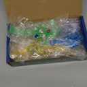 SCIONE 8 Pack LED Light Up Fidget Spinner Bracelets, Glow in The Dark Party Supplies Halloween Party Favors for Kids 4-8 8-12, Birthday Gifts, Treasure Box Toys for Classroom Goodie Bags Stuffers