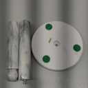 RSVP International Kitchen Collection Countertop Paper Towel Holder, Marble 5.13 x 12.75