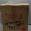 Adazzo Professional Rolling Makeup Case with Drawer for Makeup Artists Cosmetic Train Case Large Storage Case for Nail Technicians Cosmetology Case with Detachable Bag for Hairstylist Black