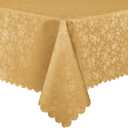 Smiry Rectangle Waterproof Heavy Duty Vinyl Tablecloths, 60 x 102 Inch