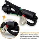 D-Lumina LED Truck Bed Light Cargo Lamp w/Wiring Harness Compatible with Fo'rd 2015-UP F150, 2017-UP F150 Raptor F250 F350 Super Duty, Powered by 40-SMD 6000K White Truck Bed Cargo Lights, Pack of 2
