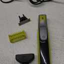 Philips Norelco OneBlade 360 Hybrid Face + Body, Electric Beard Trimmer, Shaver and Body Groomer, with 360 Blade Technology, 1x 360 Blade for Face, 5in1 Adjustable Comb, 1x Body Kit, Model QP2834/70 (Black/Lime Green)