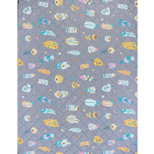 Kids Play Carpet Antislippery, Grey, 5'x5'