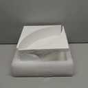 UNIFAMILY 2Pcs Gypsum Doorway Arch Kit, 8.5 x 8.5 x 5IN Interior Doorway Precurved Drywall, Rounded DIY Arch Doorway Kit for Corner, Easy to Add Half Round Drywall to Any Opening for Decoration