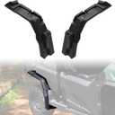 SAUTVS Extended Rear Fender Flares Compatible with Honda Pioneer 700-4 2014-2025, Wider Rear Left & Right Mud Flaps Mud Guards Extensions Accessories