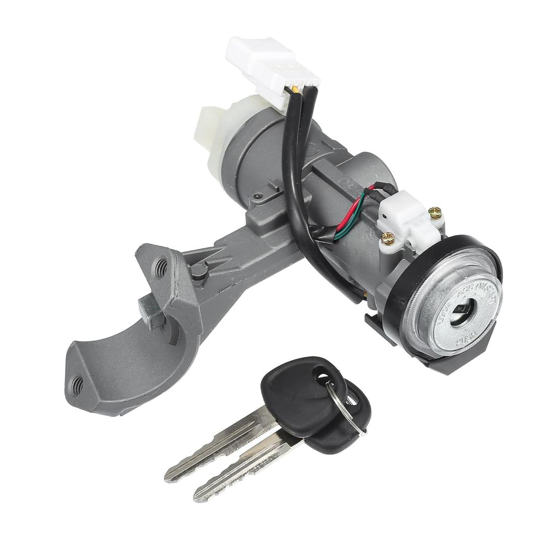 uxcell No.81905-2DA00 Ignition Switch Lock Cylinder with 2 Keys for Hyundai Elantra 2001-2006 for Kia Spectra Spectra5 2005-2009 Ignitigon Starter Switch Steering Column Lock Cylinder Set