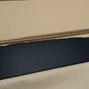 Homeforia Black Floating Shelves 30 inches Long, High End Solid Real Wood 30 inch Floating Shelf for Wall Mounted, Black Wooden 30in Floating Shelves, Heavy Duty Bracket, 30 X 6.5 X 1.75 in, Set of 2 (Modern Black - Rich Neutral Satin)