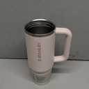 STANLEY Quencher ProTour Flip Straw Tumbler with Leakproof Lid | Built-In Straw & Handle | Cupholder Compatible for Travel | Insulated Stainless Steel Cup | BPA-Free (30 Ounces, Rose Quartz)