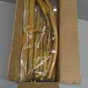 Metal Arch Backdrop Stand, 7.2FT+6FT Wedding Arch Stand, Set of 2 Backdrop Arch Stand, Metal Arch Stand for Valentines Day,Wedding Ceremony Birthday Party Baby Shower Graduation Ceremony Decoration (Gold)