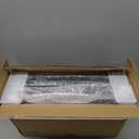 2 Pack Large Hat Organizer Box, Stackable Clear Baseball Caps Holder Box Containers with Sliding Door for Hats Snapback Cap Storag, Hat Rack Display Case, Holds 20 Hats Each -Black