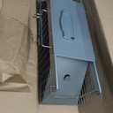 HOMESTEAD Live Rat Trap Indoor/Outside - Squirrel Trap, Have A Heart Animal for Chipmunk, Small Rabbits, Weasel and Similar-Size Rodents, 18"x5"x5", 2 Doors, Fully Assembled