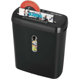 Home Office Paper Shredder - Woolsche 10-Sheet Strip Cut with 3.17-Gallon Basket - P-2 Security Level - CD & Credit Card Shredder - Durable & Fast - Jam Proof System - ETL Certified