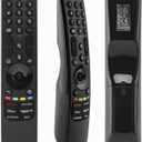 Universal MR24GA MR24GN AKB76045003 Magic Remote Control with Black Silicone Protective Case, Compatible with LG TV C1 C2 C3 C4 MR23GA MR22GA MR21GA MR20GA, Voice and Pointer Function