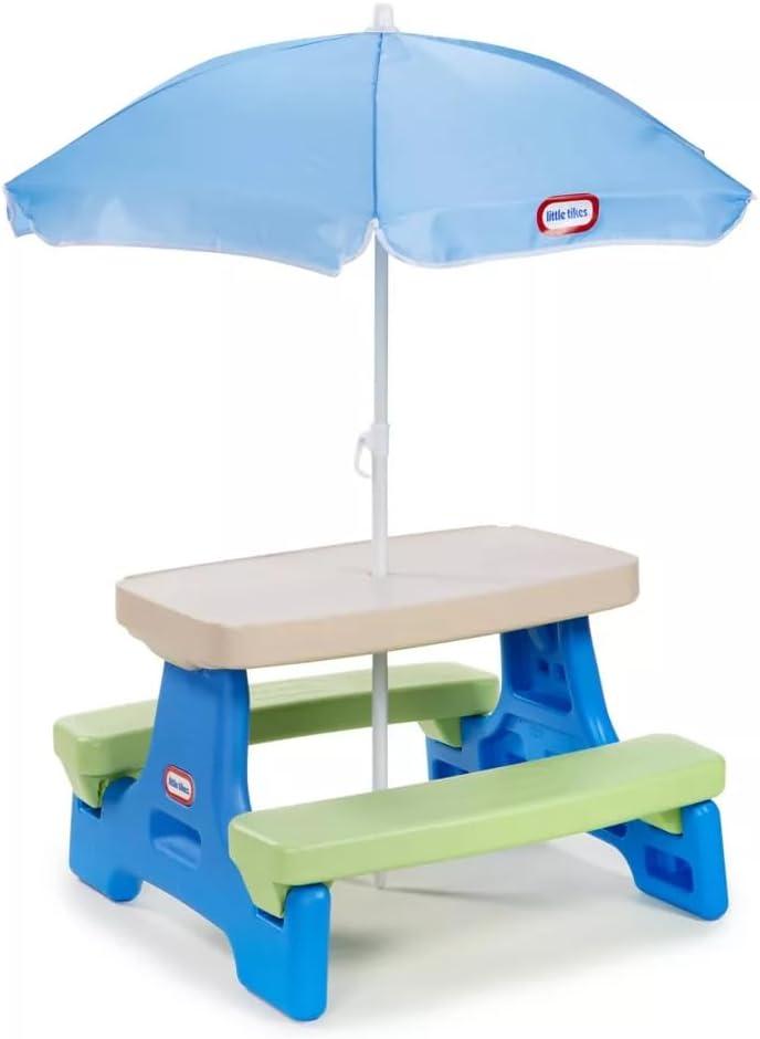 Little Tikes Easy Store Jr. Table with Umbrella