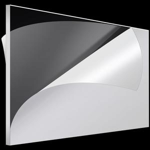 Roowest 1 Pcs 35 x 47 Inch, 1/4 Inch Thick Clear Acrylic Sheet Plastic Plexiglass Sheet Cut to Size Acrylic Board Panel for Craft Engraving Display