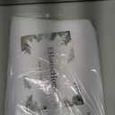 EHouseHome Heavy Duty Fabric Tablecloth with White Lace-Waterproof/Wrinkle Free/Stain Resistant/Oil Proof-for Dining,Indoor&Outdoor,Wedding,Holiday,White,Rectangle 60x84Inch