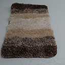 OLANLY Bathroom Rug Mat 24x16, Extra Soft and Absorbent Microfiber Bath Rugs, Non-Slip Plush Shaggy Bath Carpet, Machine Wash Dry, Bath Mats for Bathroom Floor, Tub and Shower, Brown