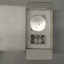 HDCRYSTALGIFTS 3D Engraving Crystal Double Swan Figurine with Love Heart Sphere 60mm(2.3inch) Crystal Ball Paperweight with Stand Base Valentines for Girls Women