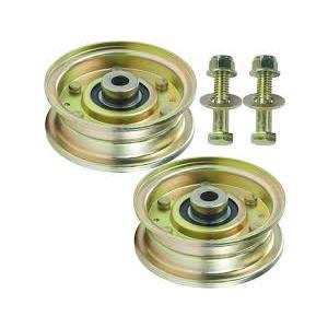 GELASKA 2 Pack 75604224 Idler Pulley Replaces 7560981A 7560981 7560981B 756 04224 75604224 for Cub Cadet LT1050 LT1042 LT1045 LT1046 LTX1040 LTX1045 LTX1046 LTX1050 L1046 LT2000 LX420 LX425 Decks