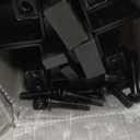 Metal Bed Frame,Twin Size Bed Frame with Storage Space,Heavy Duty Sturdy Mattress Foundation,Easy Assembly,No Box Spring Needed, Black,12 Inch,Twin