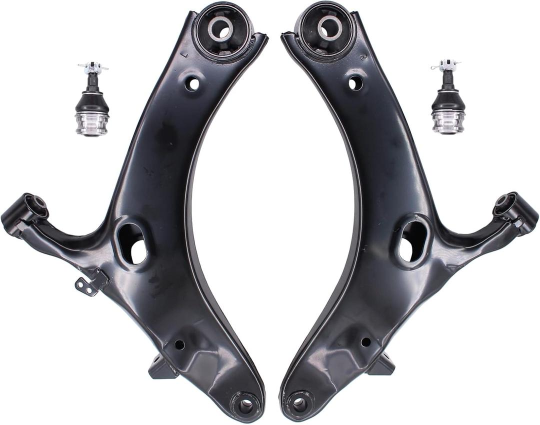 NewYall Front Left and Right Lower Suspension Control Arm with Ball Joints for Subaru Impreza 2008-2011 Legacy Outback 2005-2009
