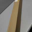 UNISHADES No Drill Cordless Bamboo Roman Shades, 35.5×64 in, Off White