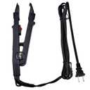 Hair Extensions ToolsProfessional k Tips Real Human Hair Fusion Hair Extensions MachineFast Heat-up Connector Wand Bonding Melting Tool Heat Iron for Salon Fashion Women (Constant Temperature - Black)