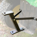 Eapele Trailer Hitch for Lawn Mower, Garden Tractor Trailer Hitch, Solid Iron Construction, Compatible with John Deere Ariens Cub Cadet Poulan Pro Husky Husqvarna Craftsman Riding Mower