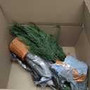 Artificial Cedar Tree Branch Accessories - 4pcs 9 Inch Simulated Tree Branch Plants, Hand Trimmed, UV Resistant, Low Maintenance, Suitable for Indoor and Outdoor Decorations (9 Inch)