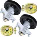 2 Pack 918-0624B Spindle Assembly with Pulley for Cub Cadet 42 Deck
Replaces 618-0624 918-0624 618 0624 918-0624A 618-0659 for Cub Cadet RZT 42 LT1042 LT1040, Troy Bilt Pony 42", MTD 42" Decks