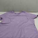 Hanes Women's Scrubs Healthcare Top, Moisture-Wicking Stretch Scrub Shirts, Ribbed Back Panel (X-Large)