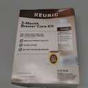 Keurig 3-Month Brewer Maintenance Kit Includes Descaling Solution, Water Filter Cartridges & Rinse Pods, Compatible Classic/1.0 & 2.0 K-Cup Coffee Makers, 7 Count