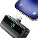 INIU Mini Portable Charger, 5500mAh Power Bank with Build-in USB-C Connector, 22.5W PD Fast Charging USB C in&Out Battery Pack, External Phone Charger for iPhone 16/15, Samsung S23 S22, Google etc