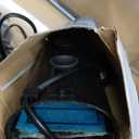 (Tank + Light + Filter + Filter Balls) Turtle Tank Kit, Turtle Tank Starter Kit,Bottom Drainage, Multi-Function Areas for Turtles, Crabs,Fishes, Amphibians,Reptiles. (21.65  12.28  12.28 Inch)