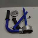 Pallet Stretch Film Packing Machine Shrink Wrap Dispenser Holder, Hand Stretch Wrapping Tool, Adjustable Height from 12-20 inch (Blue)