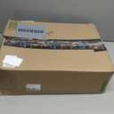 PU Commode Seat Cushion, Black Padded Cushion for Bedside Commodes, Chair, Shower Wheelchair, C Shape