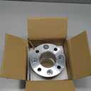 WFLNHB 2pcs Golf Cart Wheel Spacers 2 inch 4x101.6mm Hub Bore: 62mm Thread Size: 1/2x20 Silver Replacement for Golf Carts