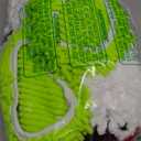 Mop Head Replacement for O Cedar, Spin Mop Replacement Head for Ocedar Easywring 1 Tank System, Mop Heads Includeds 4 Mop Replacement Heads , 1 Spin Scrub Brush & 1 Base