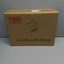 Lerliuo Rattan Nightstand with Charging Station, Boho Side Table with Drawer Open Shelf, Cane Accent Bedside End Table for Bedroom, Dorm and Small Spaces (1 pack, Natural)