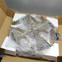 neatevday 4 Tier Rotating Bookshelf, 360° Display Rotating Bookshelf Tower, Tall Spinning Book Shelf, Space Saving Floor Standing Spinning Bookcase for Living Room, Bedroom, Office