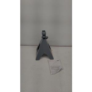 Pro-Lift Heavy Duty 6 Ton Jack Stands Pair - Double Locking Pins - Handle Lock and Mobility Pin for Auto Repair Shop with Extra Safety (Grey & Red)