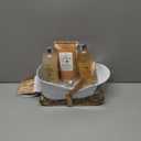 Gift Baskets for Women, Body & Earth Gift Set with Jasmine & Honey Scent Includes Bubble Bath, Hand Cream, Holiday Gift Baskets, Bath and Body Gift Sets for Women, Happy New Year Gifts