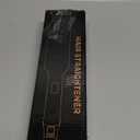 Curling Iron Hair Crimper Waver, 1/2 Inch Beach Waves Curling Wands, Ceramic 2 Barrels Deep Waver, Dual Voltage Hair Culer Tools with EU/UK Plug Adapter, 12 Temps, 30S Fast Heat up, Auto-Off (White)