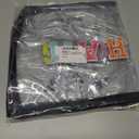 Mahjong Tile Bag Chenille Letter Side Widening, PVC Waterproof American Mahjong Storage Pouch for Travel Party Game 21.3"x10.3"x1.9"(Case Only)