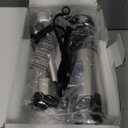 Ganiza Immersion Blender 5 in 1 Hand Blender Max 1000W Heavy Duty Motor, 16 Speed Mode Handheld Blender Stainless Steel Blade With 800ml Mixing Beaker, 600ml Chopper, Whisk and Milk Frother