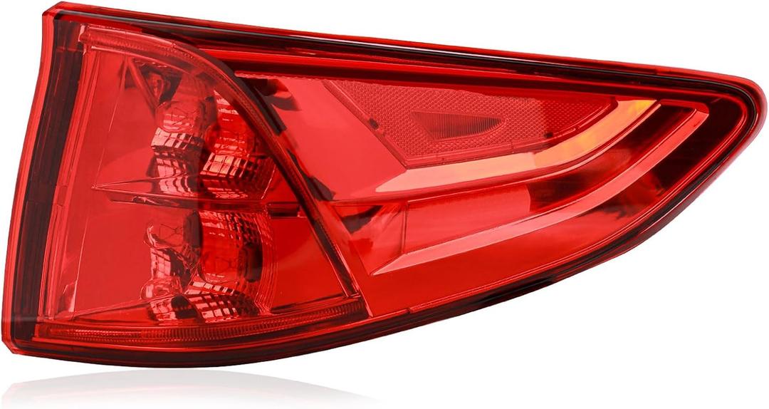 LED Tail lights Assembly Compatible with Honda Odyssey 2018-2023 OE Style Rear Right Outer Light Taillights Replacement for HO2805115 33500-THR-A01