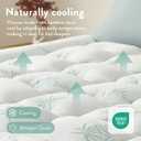 SureFit Ultra Soft Twin XL Mattress Topper,Thick Pillow Top Mattress Pad