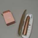 Aquasonic Vibe Series Ultra-Whitening Toothbrush  ADA Accepted Electric Toothbrush - 8 Brush Heads & Travel Case  40,000 VPM Motor & Wireless Charging - 4 Modes w Smart Timer  Satin Rose Gold